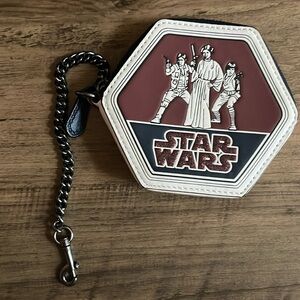 Star Wars X Coach Coin Case With Trio